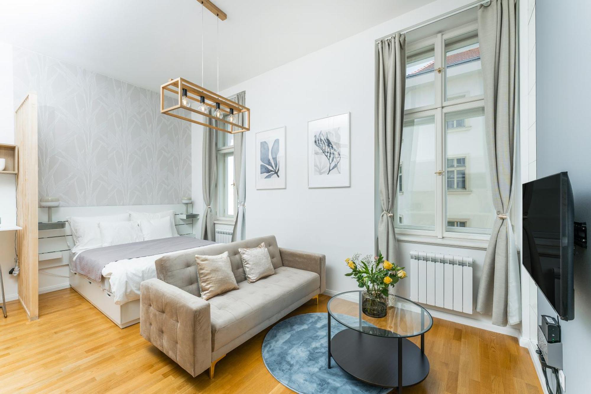Anytime Holiday- Muzeum Apartments Prága Kültér fotó
